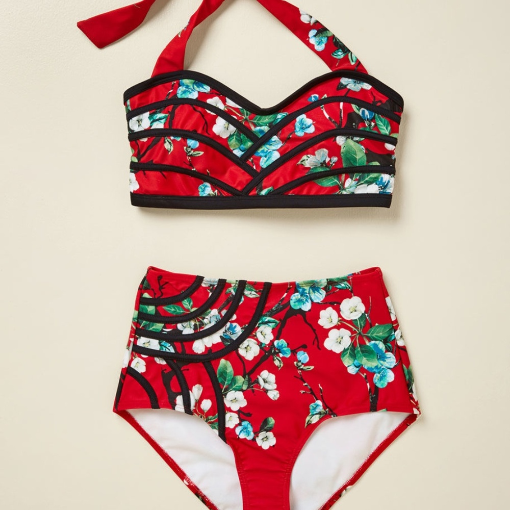 Set the Serene High Dive Geena Modcloth 3XL Bottom